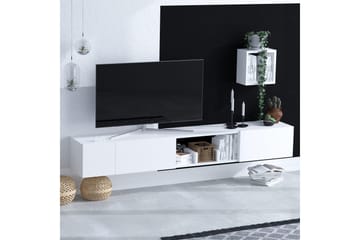 Tv-möbelset Urgby 180x25 cm - Vit - Möbler - TV- & Mediamöbler - TV-möbelset