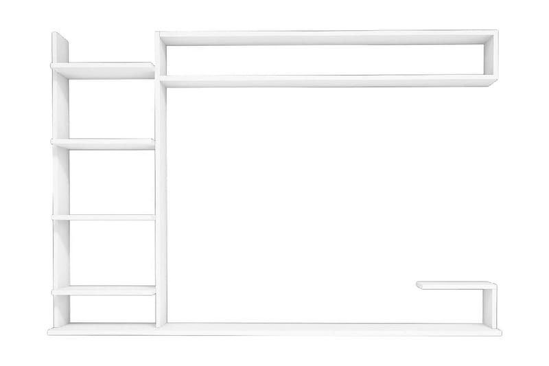 Tv-möbelset Violaceae 180x121,8 cm - Vit - Möbler - TV- & Mediamöbler - TV-möbelset