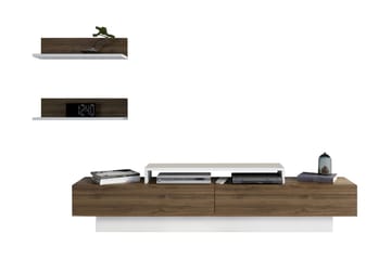 Tv-möbelset Violaceae 180x40 cm - Vit - Möbler - TV- & Mediamöbler - TV-möbelset