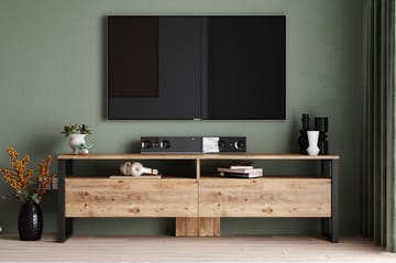 Tv-möbelset Violaceae 180x56 cm - Grön - Möbler - TV- & Mediamöbler - TV-möbelset