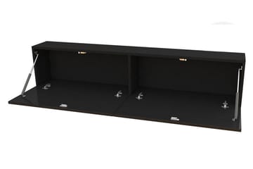 TV-möbelset Wishon 210x40x180 cm - Svart/Vit - Möbler - TV- & Mediamöbler - TV-möbelset