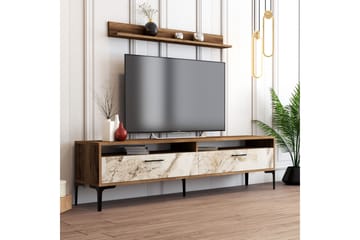 Tv-möbelset Zakkum 180x47 cm - Brun - Möbler - TV- & Mediamöbler - TV-möbelset