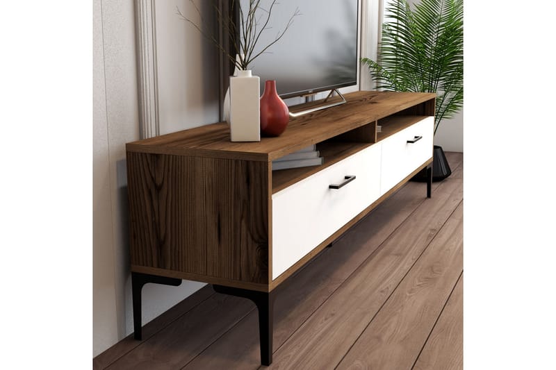 Tv-möbelset Zakkum 180x47 cm - Brun - TV-möbelset