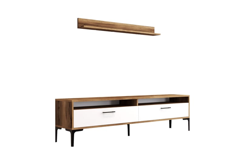 Tv-möbelset Zakkum 180x47 cm - Brun - Möbler - TV- & Mediamöbler - TV-möbelset