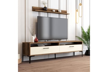 Tv-möbelset Zakkum 180x47 cm - Brun - Möbler - TV- & Mediamöbler - TV-möbelset