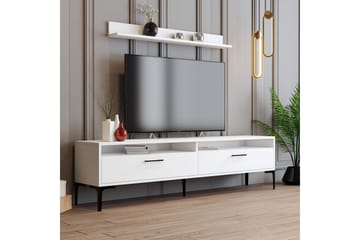 Tv-möbelset Zakkum 180x47 cm - Vit - Möbler - TV- & Mediamöbler - TV-möbelset