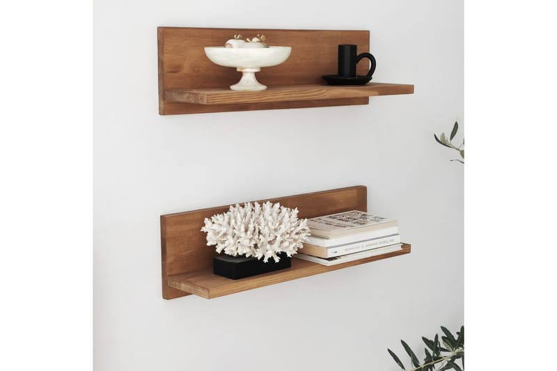 Tv-möbelset Zakkum 50x15 cm - Brun - Möbler - TV- & Mediamöbler - TV-möbelset