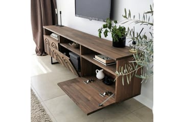 Tv-möbelset Zakkum 50x15 cm - Brun - Möbler - TV- & Mediamöbler - TV-möbelset