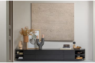 Arteksio Tv-Skåp 100 cm - Svart - Möbler - TV- & Mediamöbler - TV-skåp