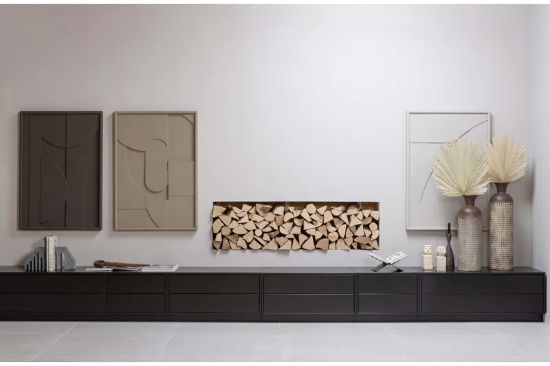 Arteksio Tv-Skåp 100 cm, Svart