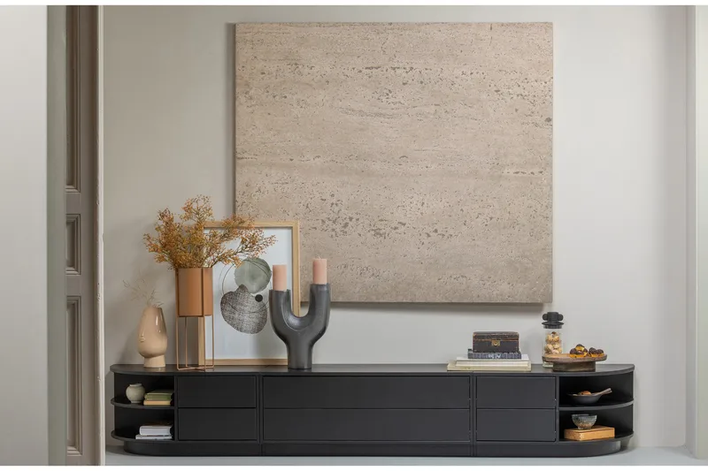 Arteksio Tv-Skåp 50 cm - Svart - Möbler - TV- & Mediamöbler - TV-skåp