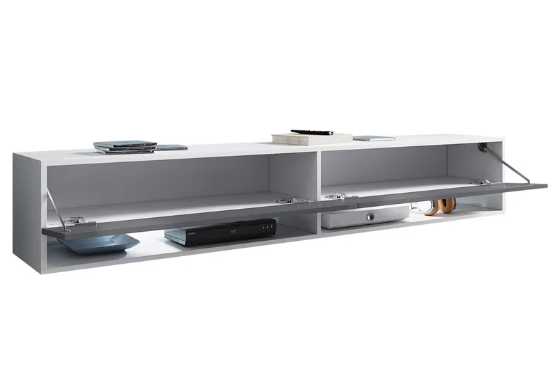 Brya Tv-skåp 180 cm - Vit/Natur - Möbler - TV- & Mediamöbler - TV-skåp