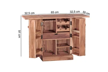 Cluett Barskåp - Trä/natur - Förvaring - Skåp - Förvaringsskåp