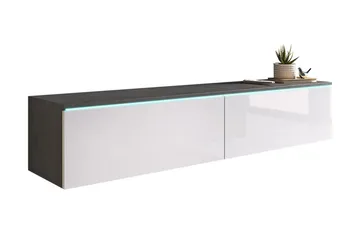 Cuguen Tv-skåp 140 cm - Vit - Möbler - TV- & Mediamöbler - TV bänk & mediabänk