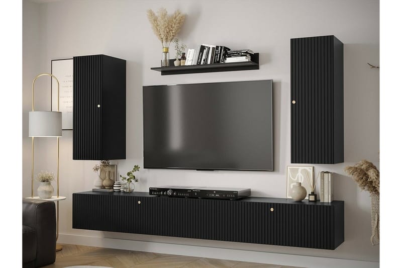 Dunvegan Tv-skåp 100 cm Black - Möbler - TV- & Mediamöbler - TV-skåp