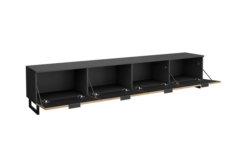 Galbally Tv-skåp 200 cm - Brun - Möbler - TV- & Mediamöbler - TV bänk & mediabänk