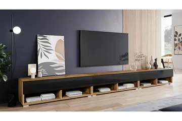Galbally Tv-skåp 300 cm Brown - Möbler - TV- & Mediamöbler - TV bänk & mediabänk
