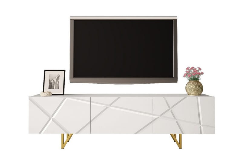 Glenndale Tv-skåp 180 cm Concept 55 White - Möbler - TV- & Mediamöbler - TV-skåp