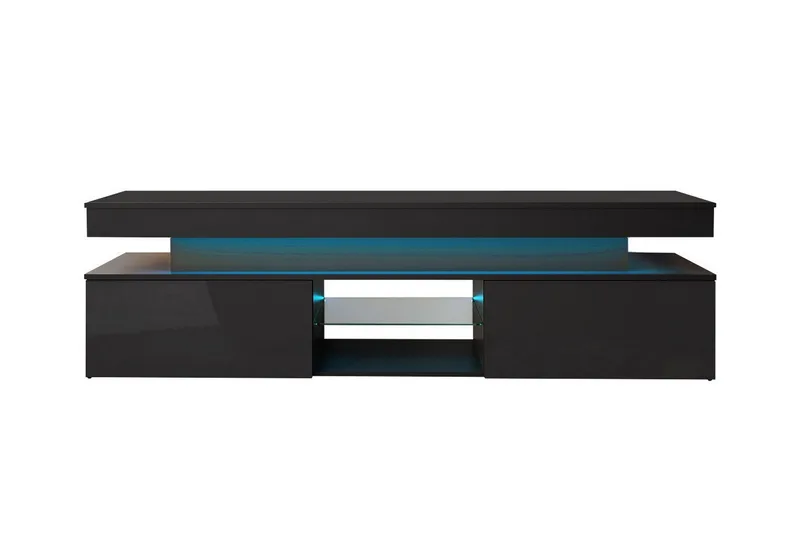 Glenndale Tv-skåp 190 cm - Svart - Möbler - TV- & Mediamöbler - TV-skåp