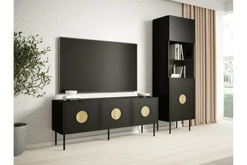 Juniskär Tv-skåp 151 cm - Svart - Möbler - TV- & Mediamöbler - TV-skåp