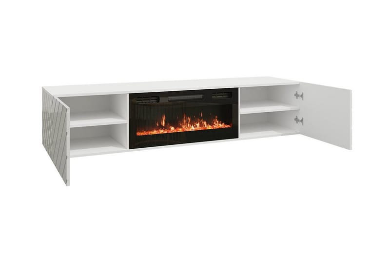 Juniskär Tv-skåp 183 cm - Vit - Möbler - TV- & Mediamöbler - TV bänk & mediabänk