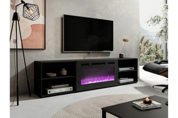 Juniskär Tv-skåp 200 cm - Svart - Möbler - TV- & Mediamöbler - TV-skåp