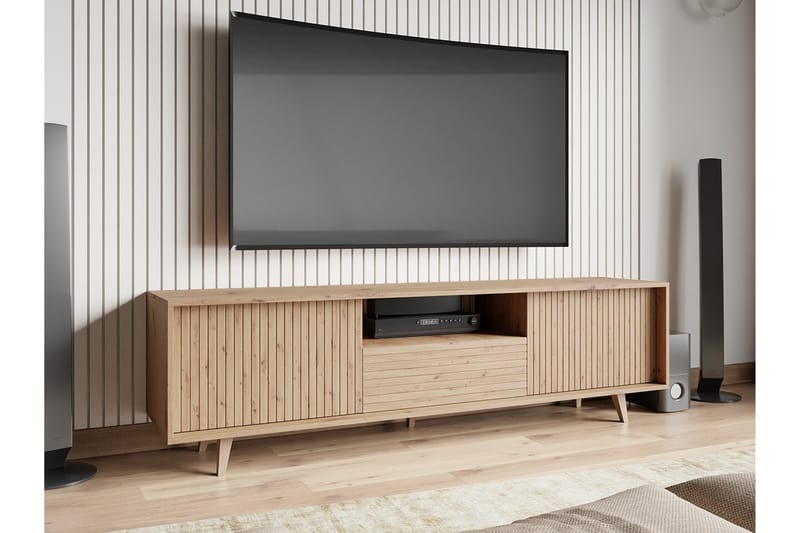 Tv-skåp Kintore 180 cm - Brun - TV-skåp