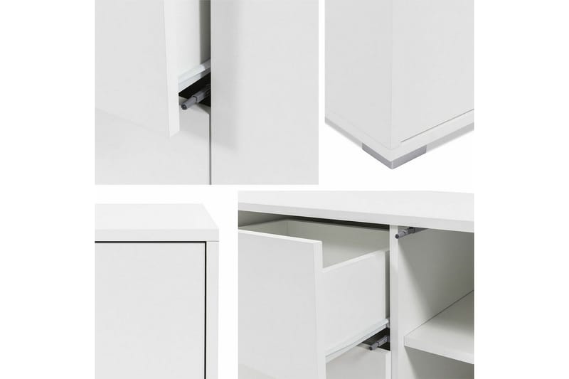 Kintore Tv-skåp 141 cm White - Möbler - TV- & Mediamöbler - TV-skåp