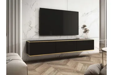 Klinkerville Tv-skåp 175 cm - Svart - Möbler - TV- & Mediamöbler - TV-skåp