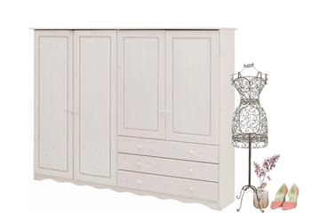 Naoki TV-skåp 185 cm - Vit - Möbler - TV- & Mediamöbler - TV-skåp