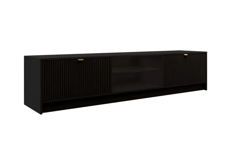 Novaj TV-skåp 180 cm - Svart - Möbler - TV- & Mediamöbler - TV bänk & mediabänk