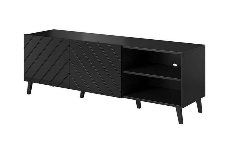 Strontian Tv-skåp 150 cm Scandinavian Choice Black - Möbler - TV- & Mediamöbler - TV-skåp