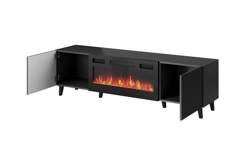 Strontian Tv-skåp 181 cm Scandinavian Choice Anthracite - Möbler - TV- & Mediamöbler - TV-skåp