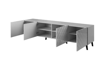 Strontian Tv-skåp 200 cm Scandinavian Choice Black - Möbler - TV- & Mediamöbler - TV-skåp