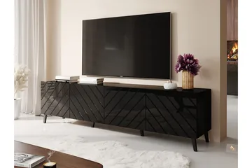 Strontian Tv-skåp 200 cm Scandinavian Choice Black - Möbler - TV- & Mediamöbler - TV-skåp