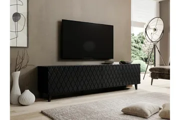 Strontian Tv-skåp 200 cm Scandinavian Choice Black - Möbler - TV- & Mediamöbler - TV-skåp