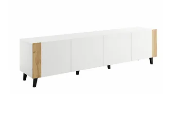 Strontian Tv-skåp 201 cm Scandinavian Choice White - Möbler - TV- & Mediamöbler - TV-skåp
