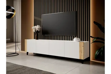 Strontian Tv-skåp 201 cm Scandinavian Choice White - Möbler - TV- & Mediamöbler - TV-skåp