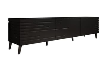 Tv-skåp Demjen 155 cm - Svart - Möbler - TV- & Mediamöbler - TV-skåp