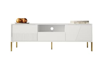 Tv-skåp Glenndale 155 cm - Vit - Möbler - TV- & Mediamöbler - TV-skåp