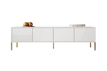 Tv-skåp Glenndale 190 cm - Vit - Möbler - TV- & Mediamöbler - TV-skåp
