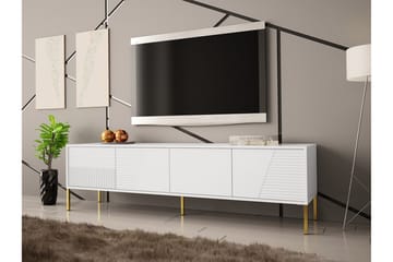 Tv-skåp Glenndale 190 cm - Vit - Möbler - TV- & Mediamöbler - TV-skåp