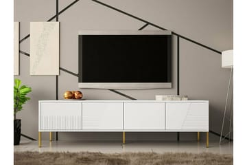 Tv-skåp Glenndale 190 cm - Vit - Möbler - TV- & Mediamöbler - TV-skåp