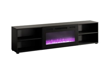 Tv-skåp Juniskär 200 cm - Svart - Möbler - TV- & Mediamöbler - TV-skåp