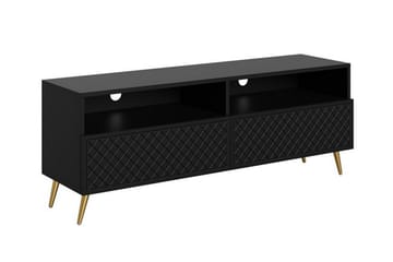Tv-skåp Kintore 150 cm - Svart - Möbler - TV- & Mediamöbler - TV-skåp