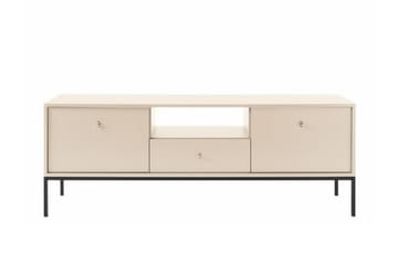 Tv-skåp Klinkerville 154 cm - Svart - Möbler - TV- & Mediamöbler - TV-skåp