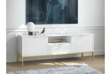 Tv-skåp Klinkerville 154 cm - Vit - Möbler - TV- & Mediamöbler - TV-skåp