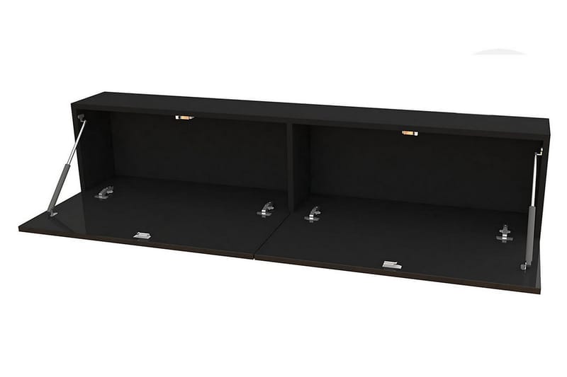 Tv-skåp Veria 140 cm - Natur/Svart - Möbler - TV- & Mediamöbler - TV-skåp