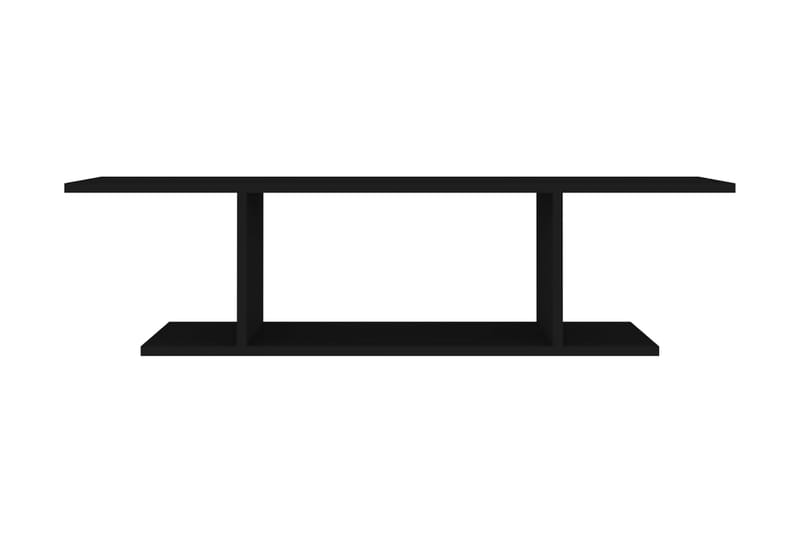 Väggmonterat tv-skåp svart 103x30x26,5 cm - Svart - TV-skåp
