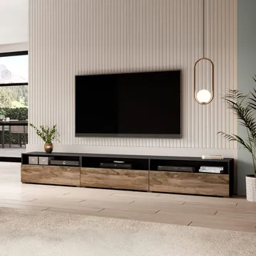 Vägghängd Tv-bänk Baros 3 fällbar dörr - Touchwood - Möbler - TV- & Mediamöbler - TV bänk & mediabänk